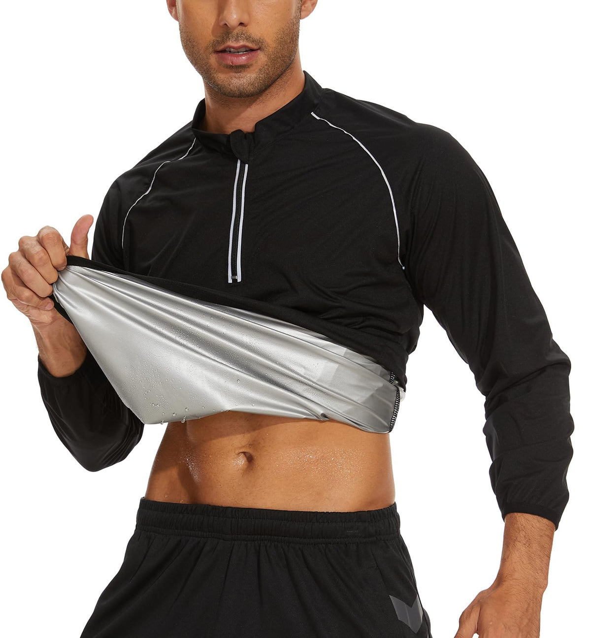 Men's Sauna Suit – Full-Zip Sweat Suit for Training & Weight Loss