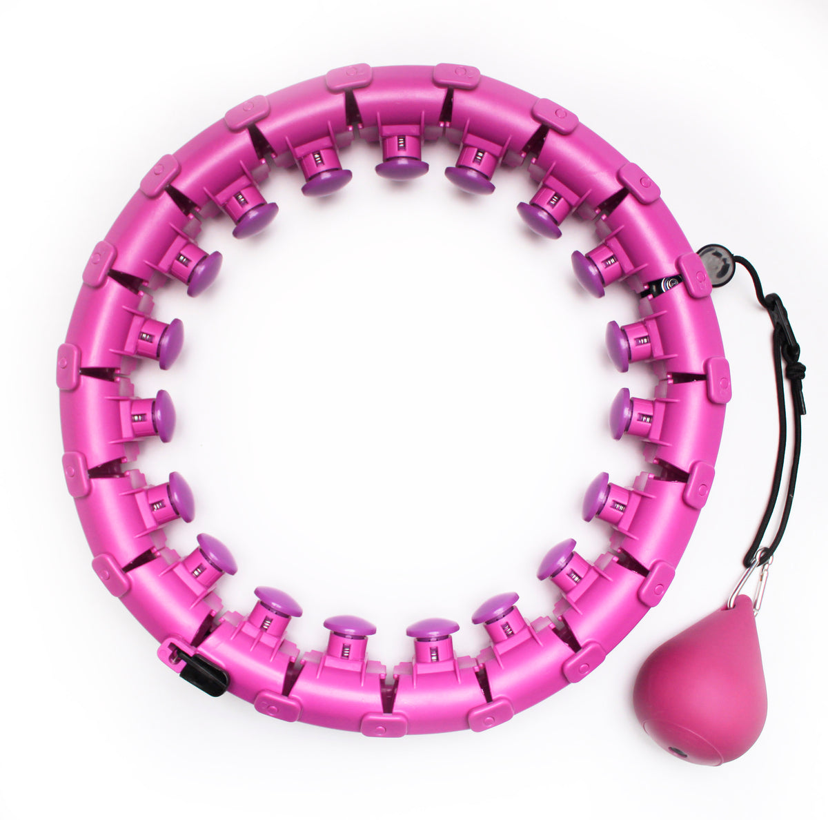 Smart Weighted Hula Hoop – Non-Drop Core Toning Hoop for Weight Loss