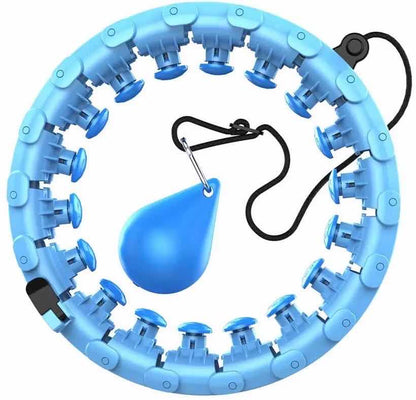 Smart Weighted Hula Hoop – Non-Drop Core Toning Hoop for Weight Loss